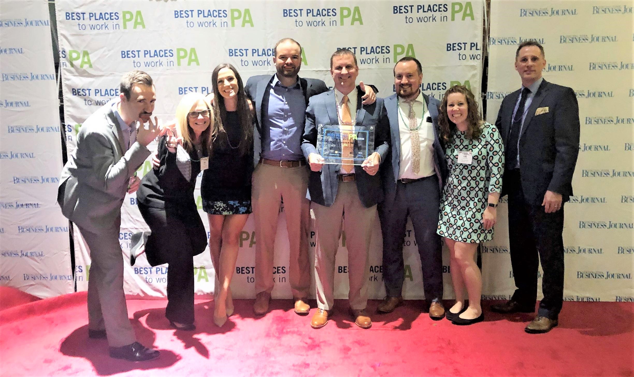 Firm Earns 26th Spot for Best Places to Work in PA